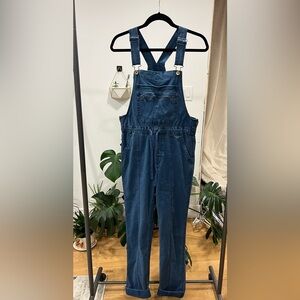 Duluth Trading Co Blue Denim Jumpsuit